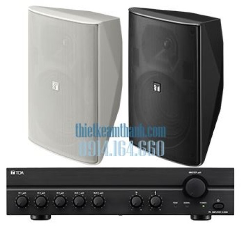 Dàn âm thanh nhà xưởng diện tích 1000m2